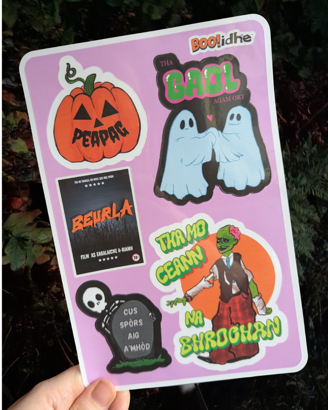 Halloween sticker sheet!